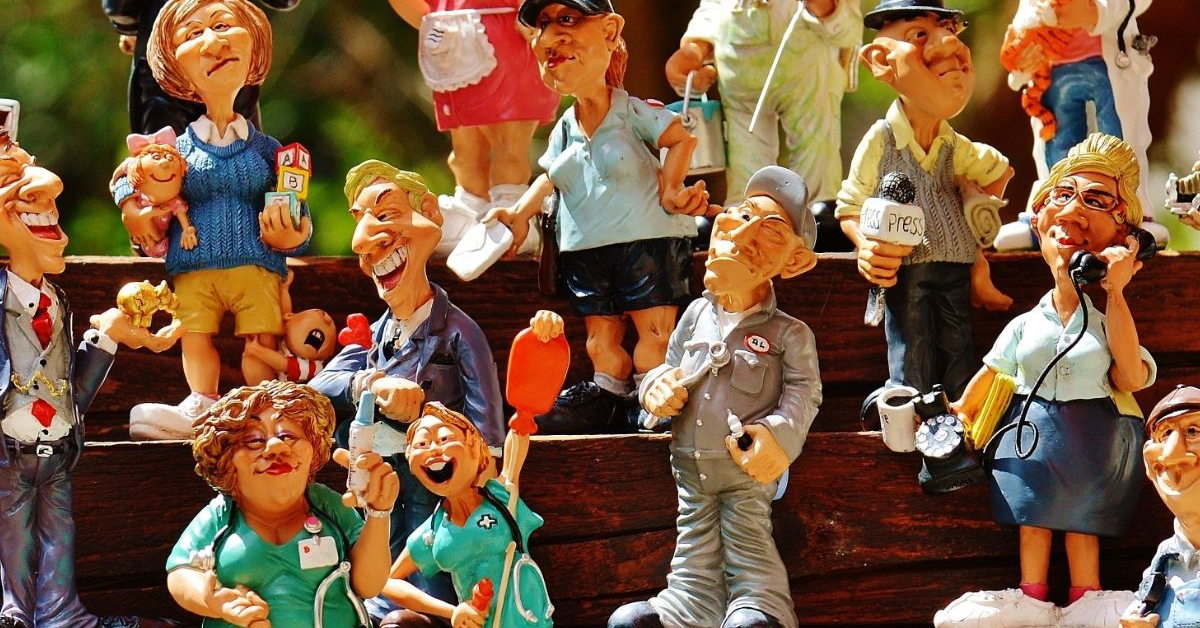 representations of people in different vocations