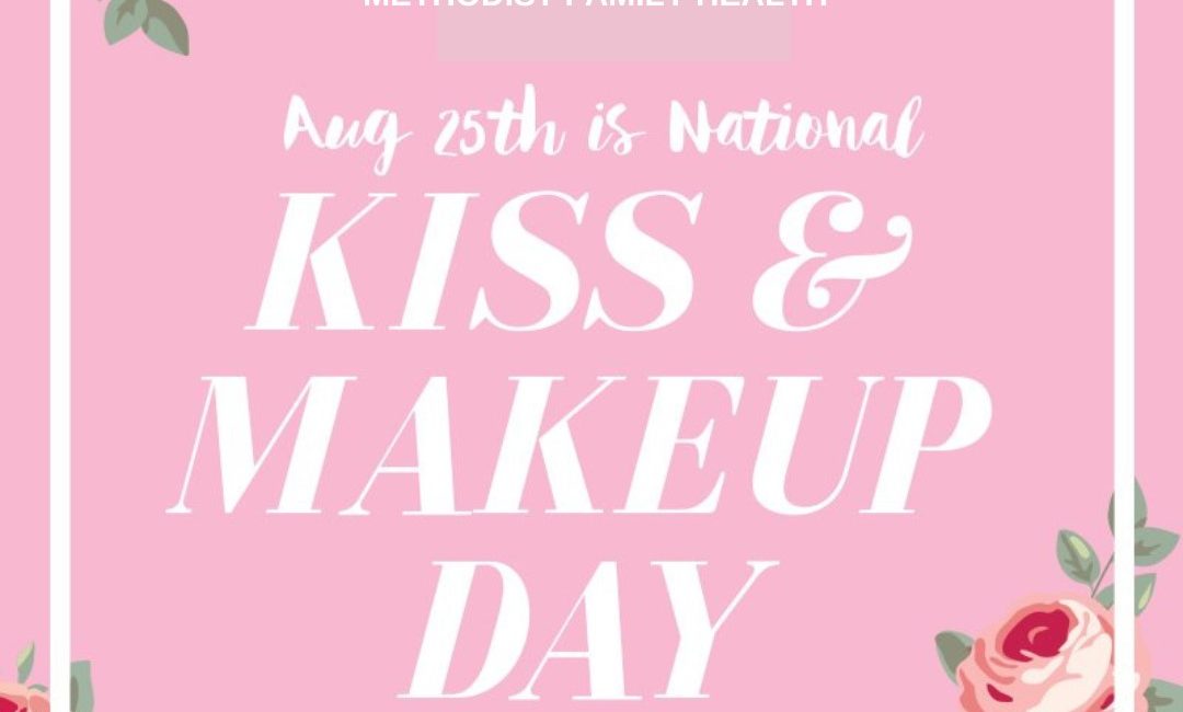 Aug. 25th is National Kiss & Make Up Day